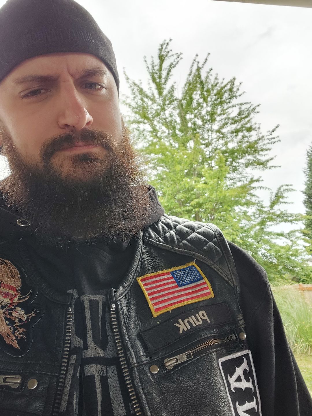 Customer photo review of Donut Operator Mustache & Beard Pack