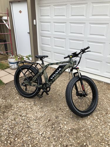 Customer photo review of VTUVIA SN100 26 Inch Hunting Fat Tire E-Bike