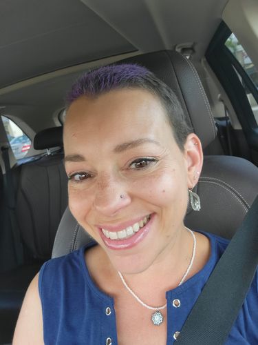 Customer photo review of Hair Color Wax