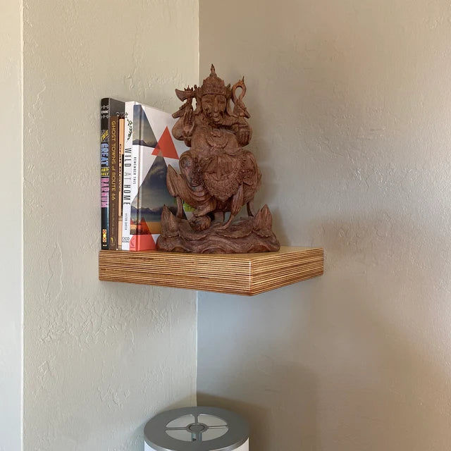 Customer photo review of Square Corner Shelf
