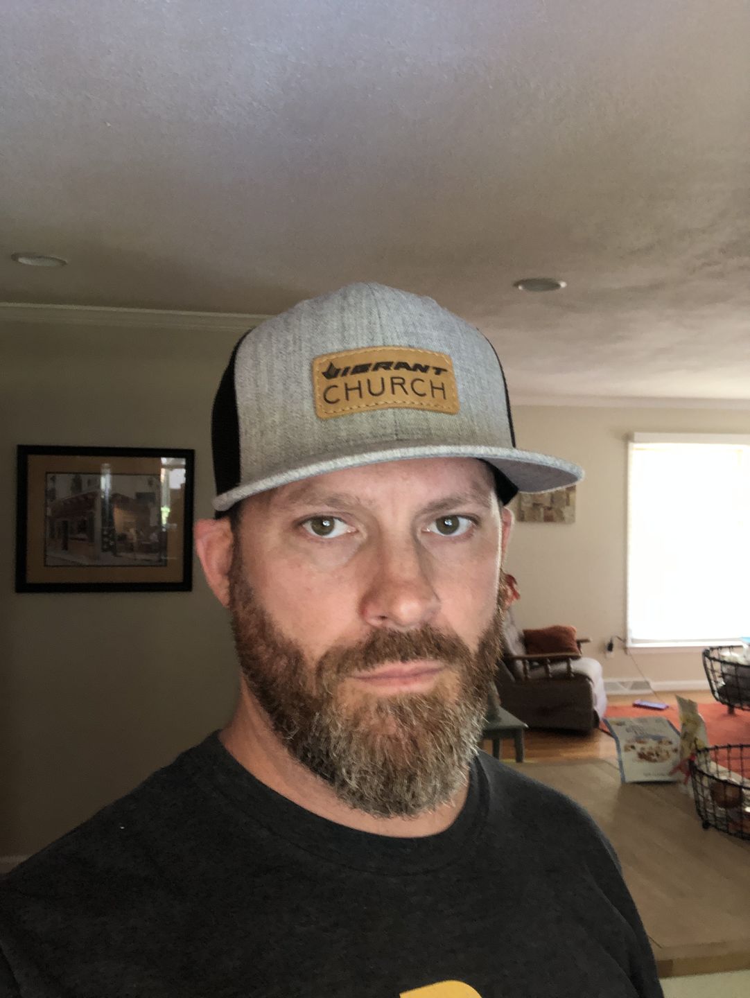 Customer photo review of Richardson 511 Custom Leather Patch Hat