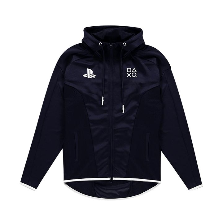 Customer photo review of Sony - PlayStation - Black & White Teq - Mens Hoodie