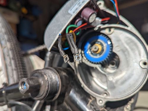 Customer photo review of TongSheng Blue Gear TSDZ2