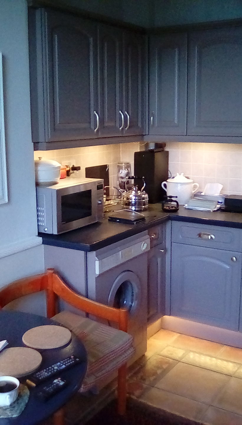 Customer photo review of Classic Brushed Satin Brass Cupboard Handles