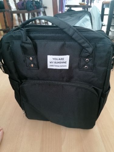Customer photo review of Sac à langer lit nomade - Passion Bébé