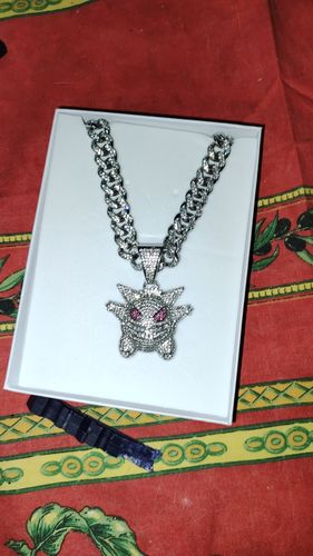 Nicholas P. review of SET ICE GENGAR - Collana Cubana e Pendente - Silver image 1 out of 1