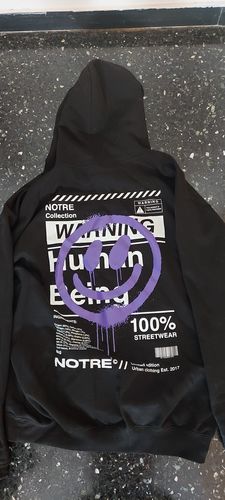 Customer photo review of Felpa Hoodie Notre Human Being