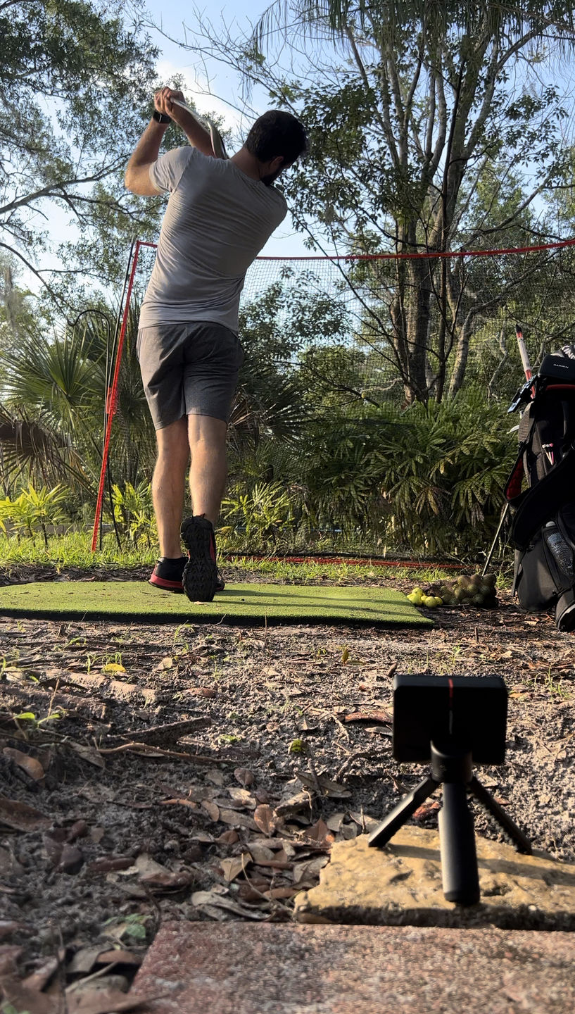 Customer photo review of Garmin Approach R10 Launch Monitor and Golf Simulator