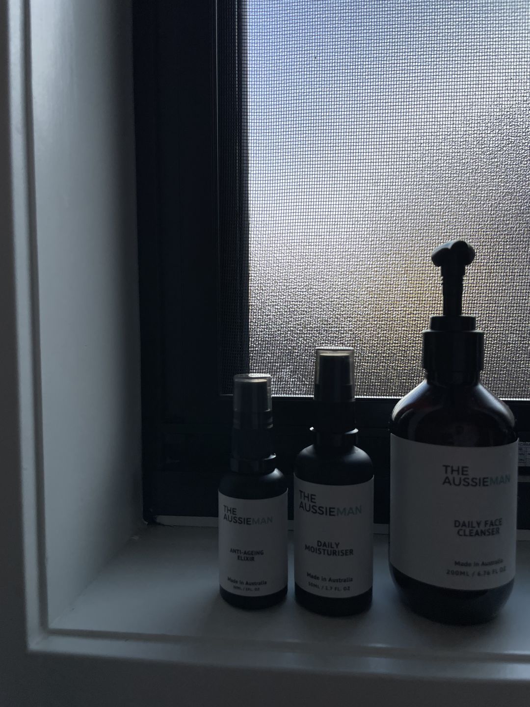 Customer photo review of BEST Anti-Ageing Skincare Set For Men