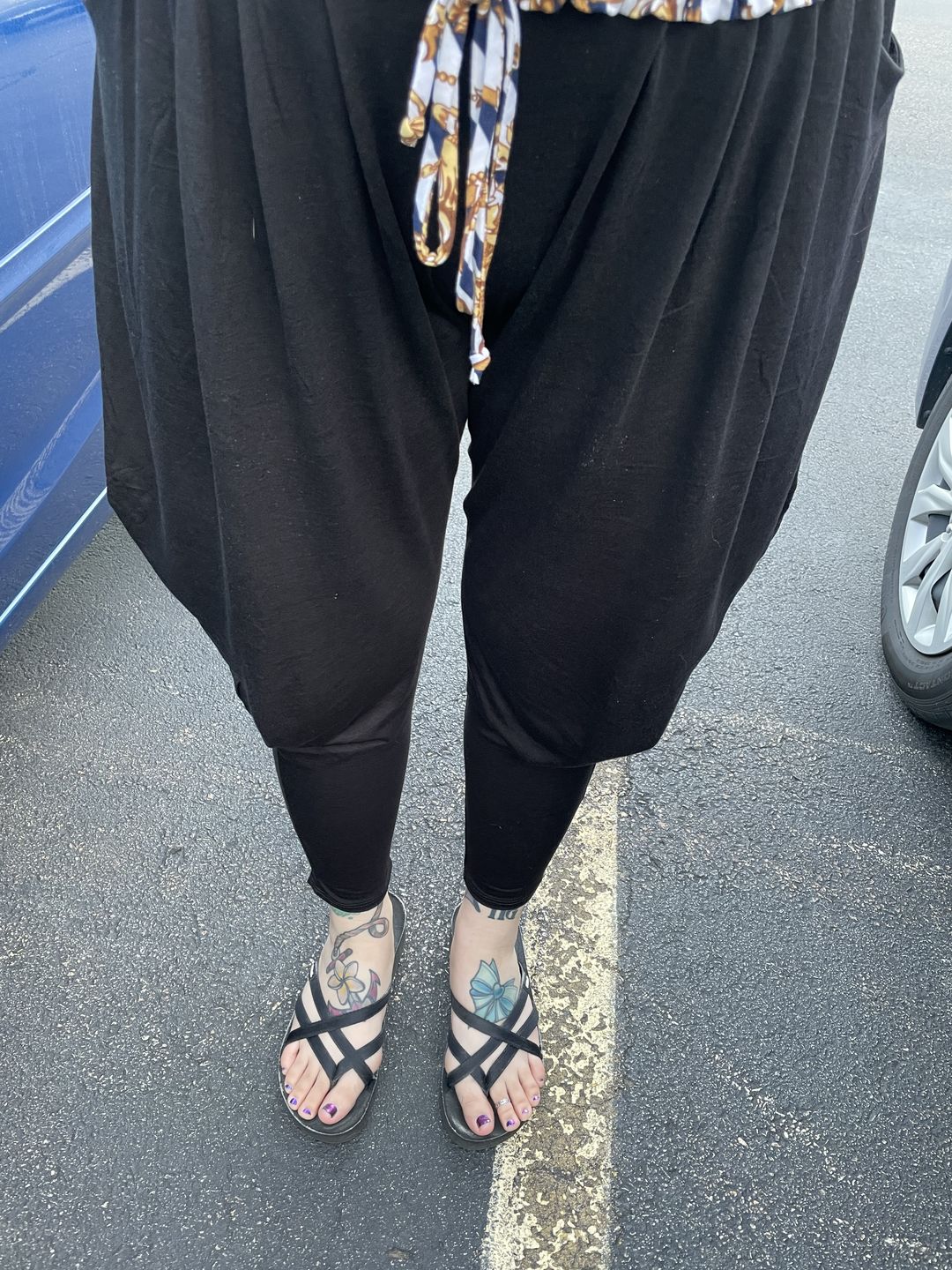Customer photo review of Kooniez Harem Pants