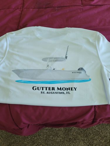 Customer photo review of Custom Digital Boat Artwork