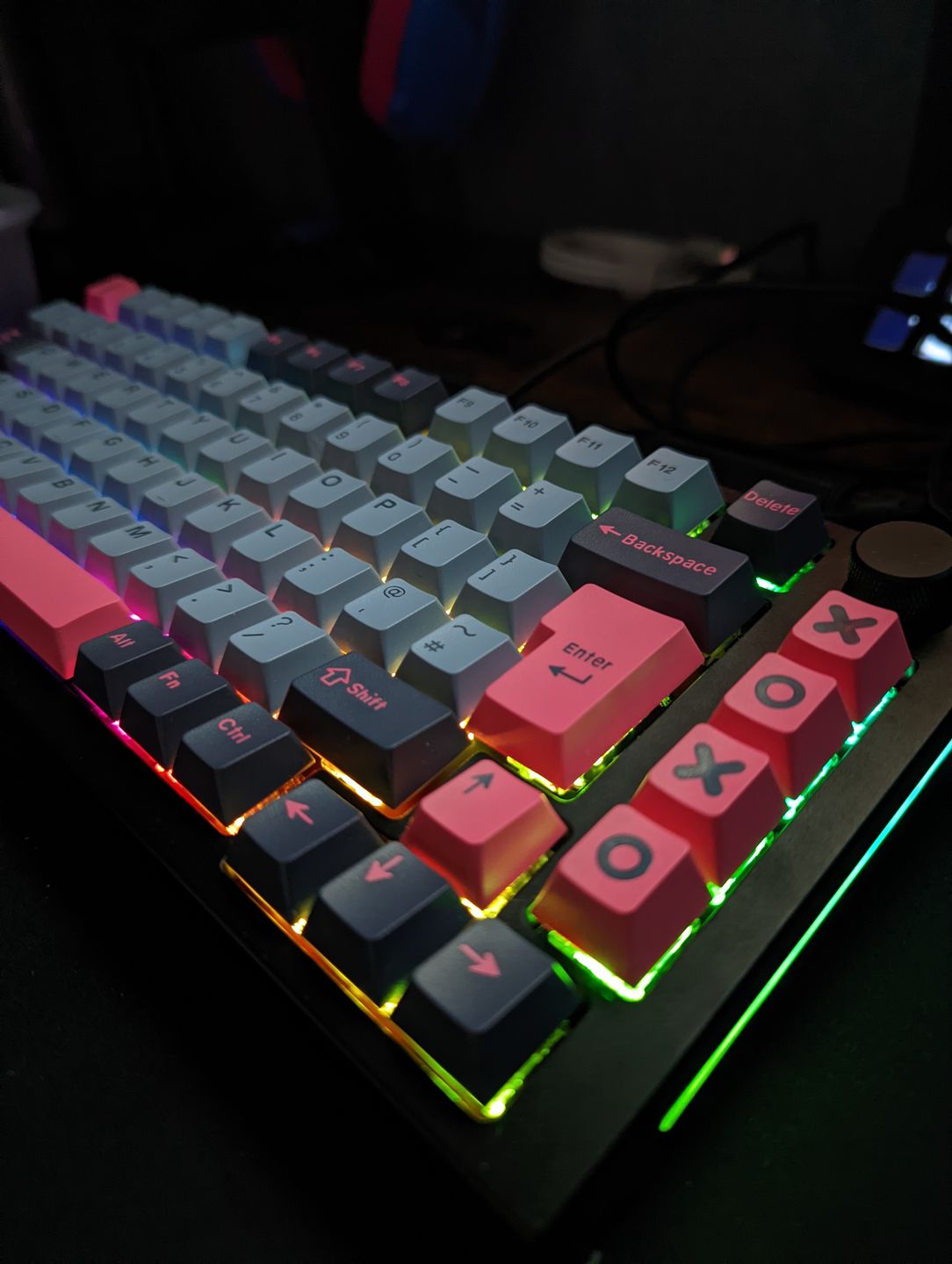 Customer photo review of KBDFans Mechanical Keyboard Spacebar Foam
