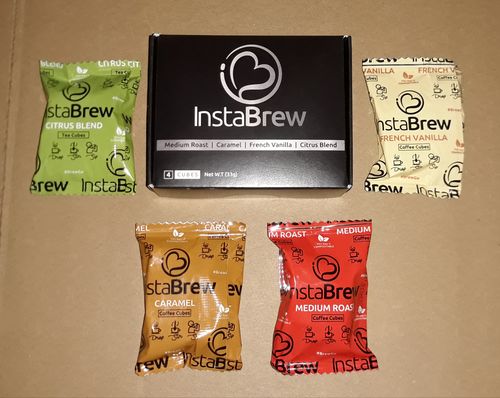 Customer photo review of InstaBrew Coffee Sample (FREE with Survey) - Add FREE Coupon at Checkout