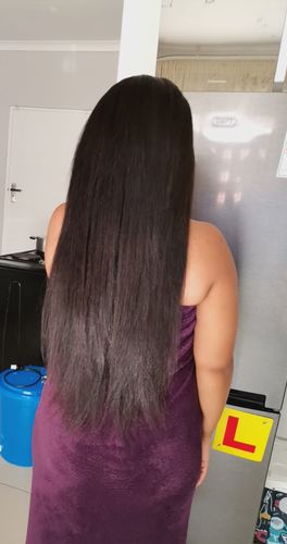 Customer photo review of Grade 13a Brazillain Full Frontal Wigs