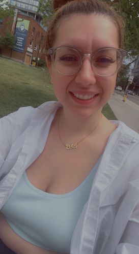 Customer photo review of Birth Year Necklace