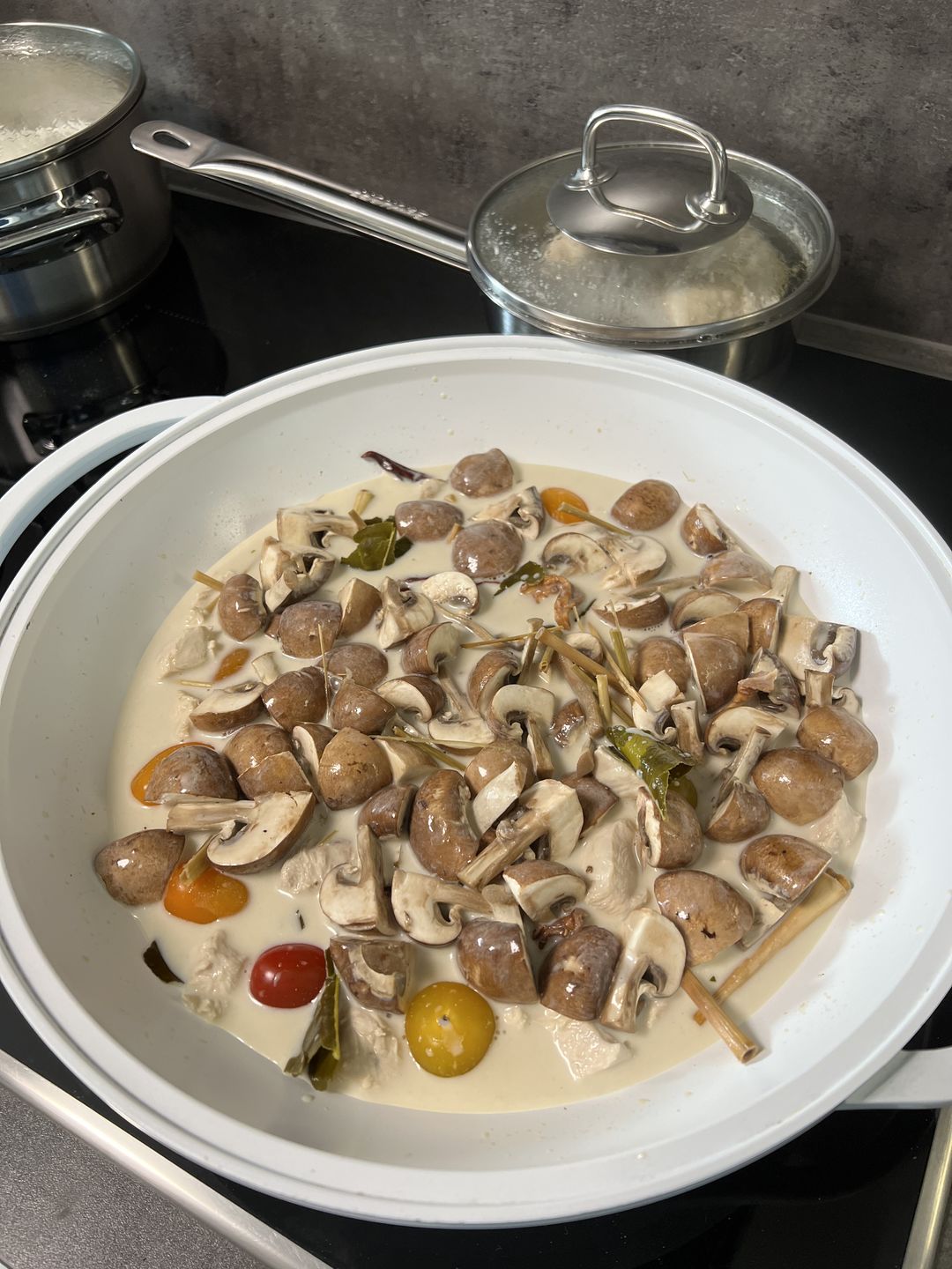 Customer photo review of Grünes Thai Curry Kochbox (für 3-4 Portionen) in der Bambusbox