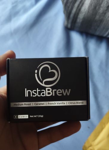 Customer photo review of InstaBrew Coffee Sample (FREE with Survey) - Add FREE Coupon at Checkout