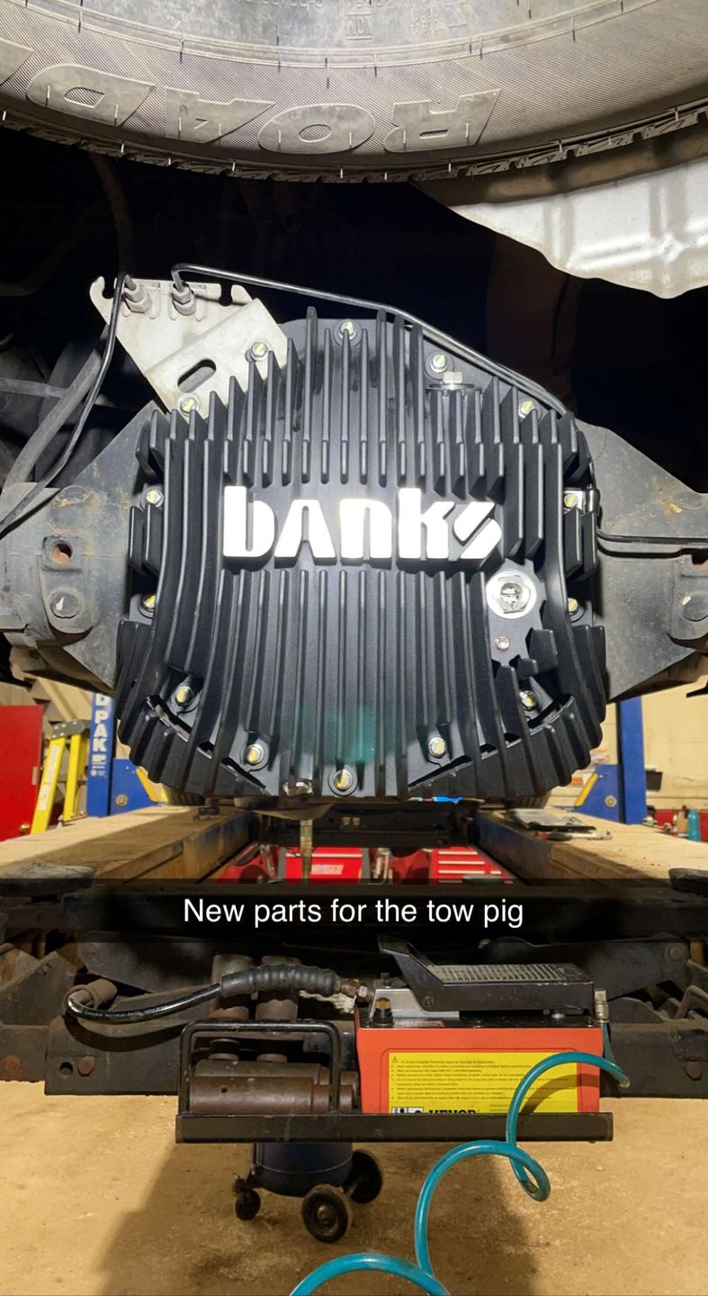 Customer photo review of 2019-2025 Cummins/Duramax Ram Air Differential Cover (19286)