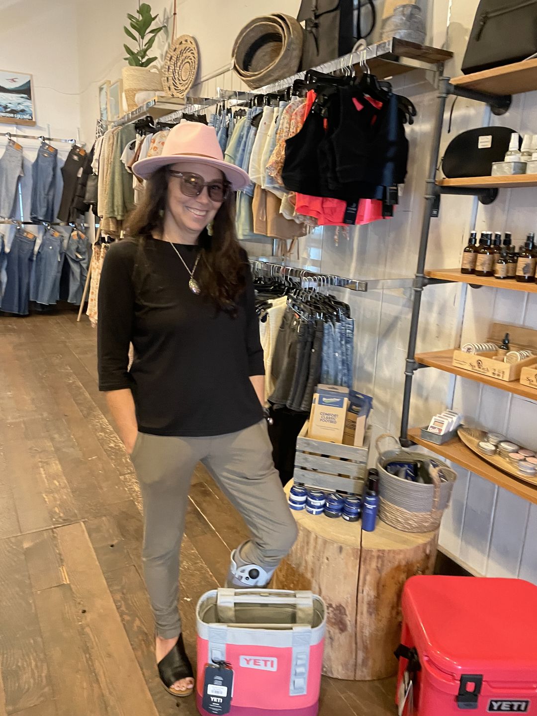 Customer photo review of *Freshly Baked* Boatneck Top