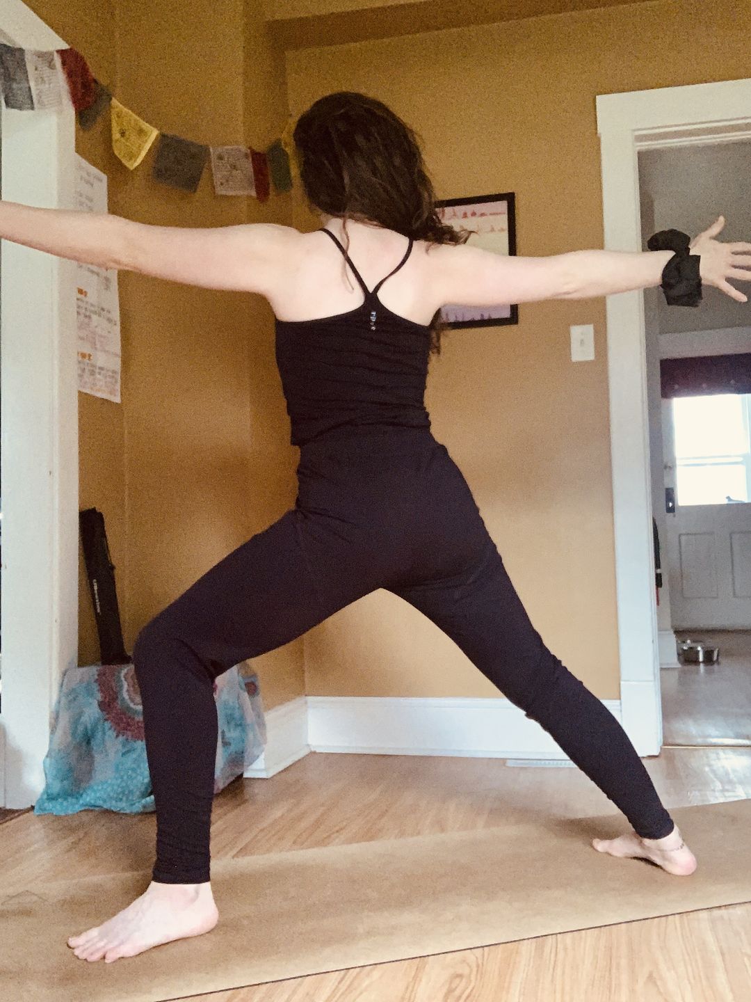 Customer photo review of Long Yoga Jumpsuit