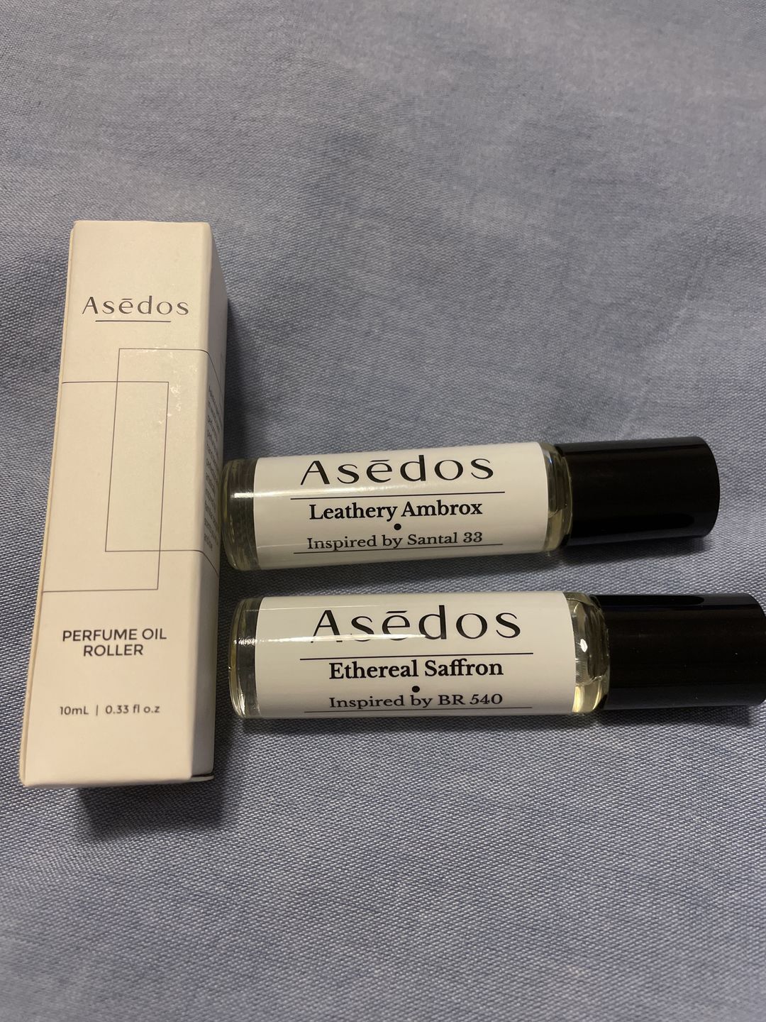 Customer photo review of LEATHERY AMBROX PERFUME OIL