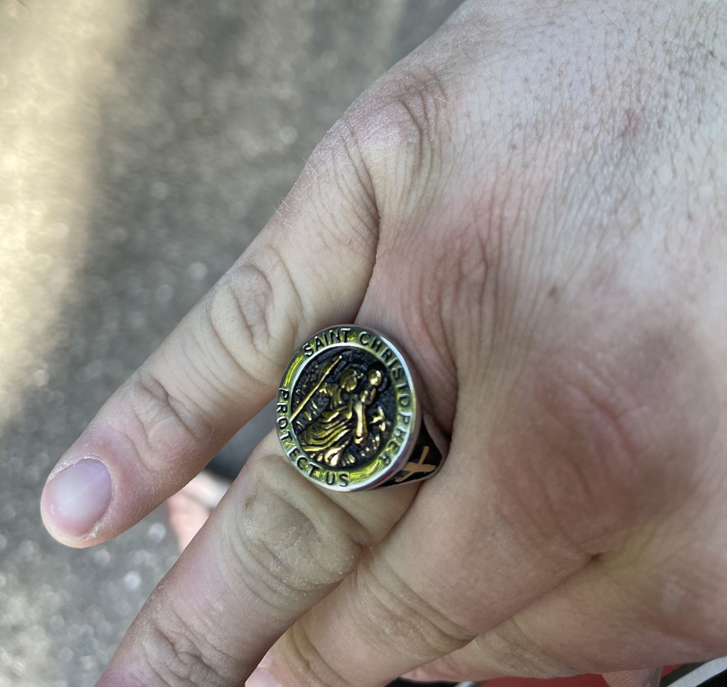 Customer photo review of ST. CHRISTOPHER.