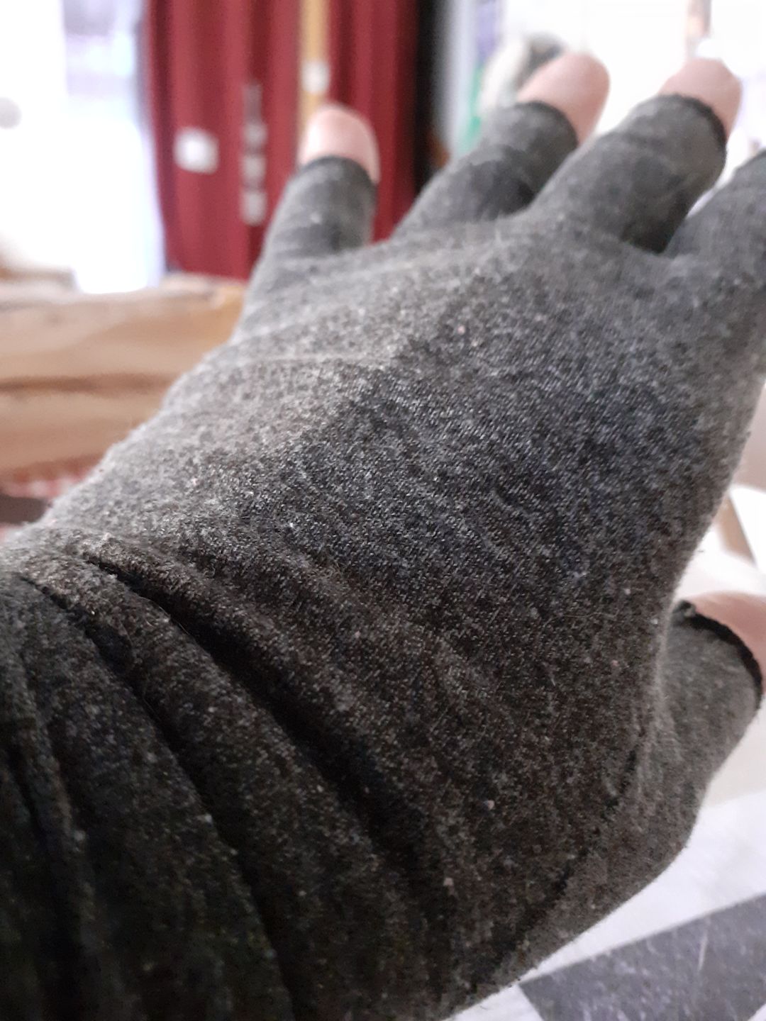 Customer photo review of Gants de compression anti-douleurs