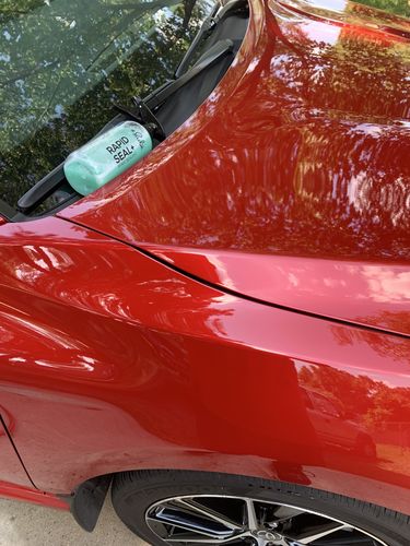 Customer photo review of Rapid Seal+ Spray Sealant