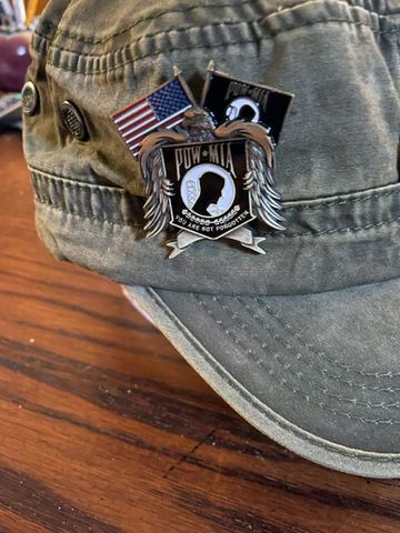 Customer photo review of POW*MIA Memorial Pin