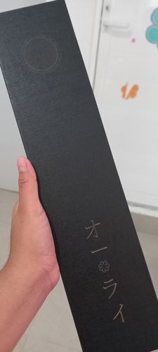 Customer photo review of Cuchillo Kiritsuke Acero Damasco Japonés