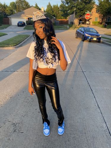 Customer photo review of Jordan 6 UNC DopeSkill T-Shirt Trapped Halloween Graphic