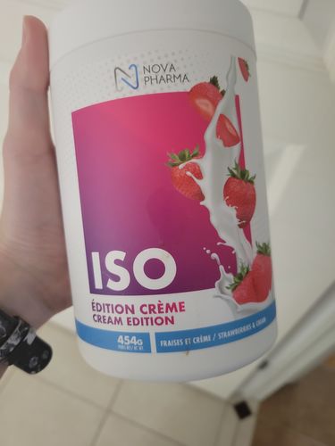 Customer photo review of Nova Pharma - Iso Edition Crème - 454g