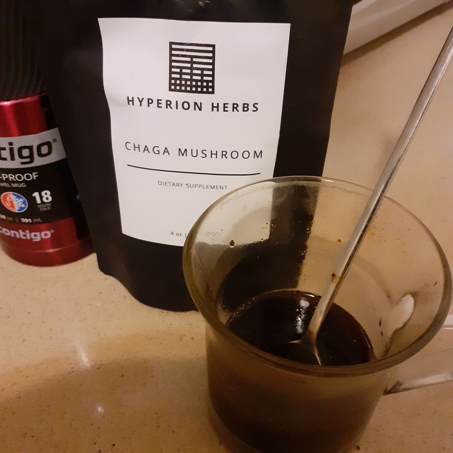 Customer photo review of Chaga Mushroom Extract