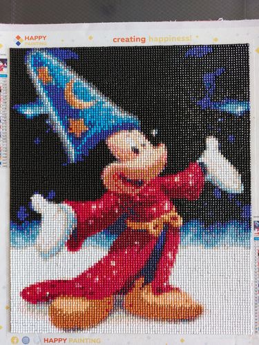 Customer photo review of Mickey Glitters