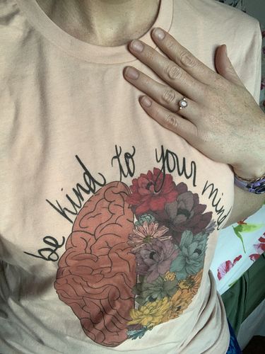 Customer photo review of Be Kind To Your Mind (Flowers)