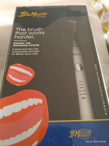 Customer photo review of Original Big Mouth Toothbrush
