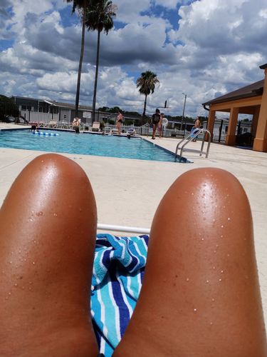 Customer photo review of 100% Natural & Organic Tanning Oil
