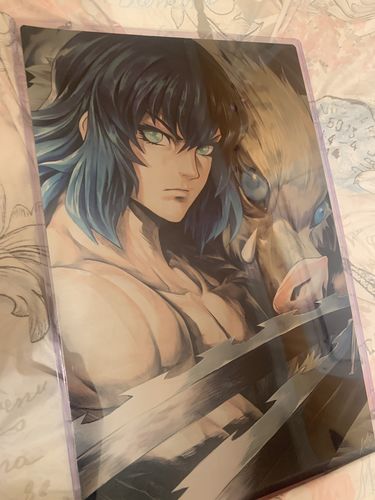 Customer photo review of Boar Head [Metal Print]