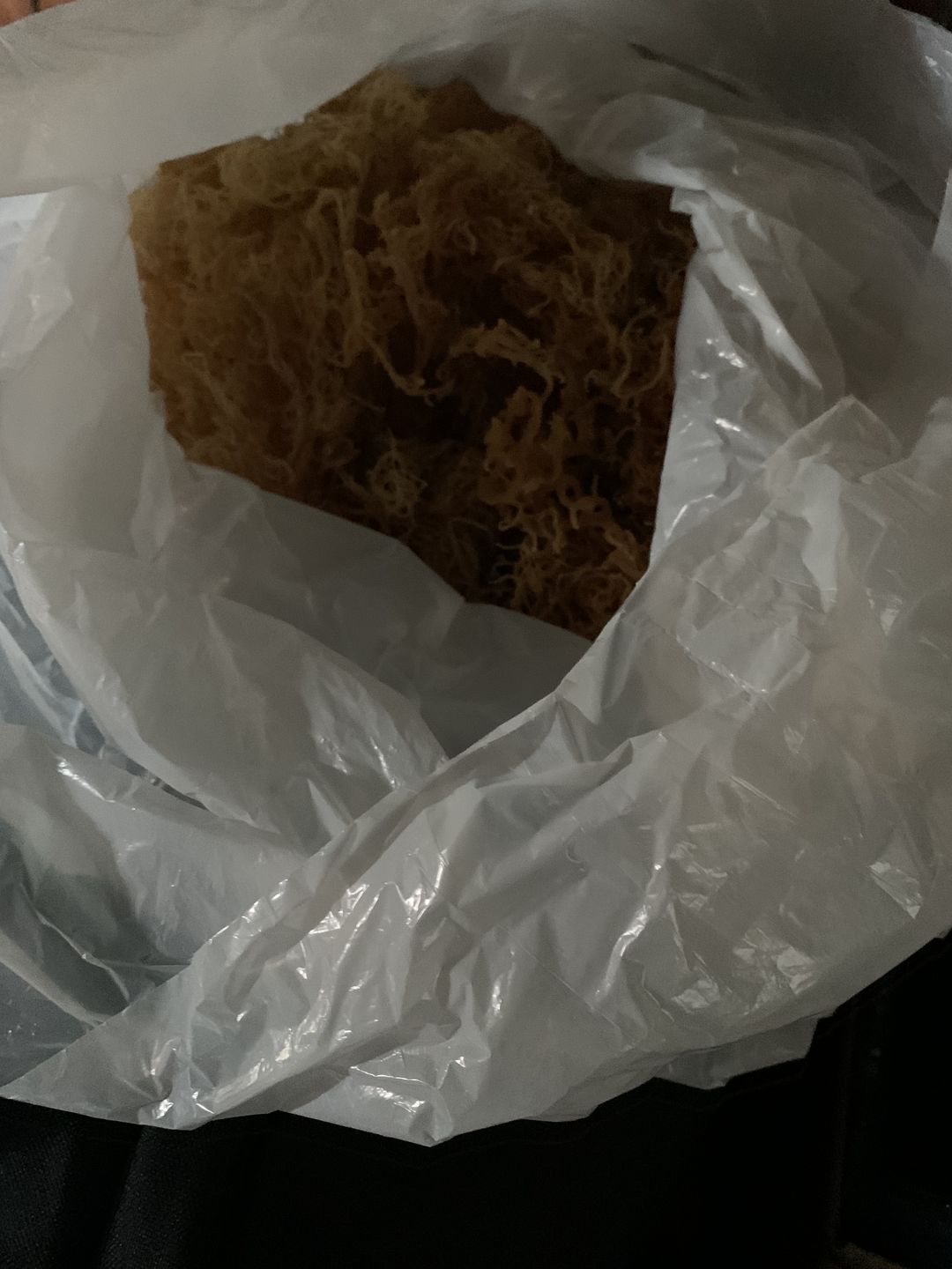 Customer photo review of Premium Gold Wildcrafted Raw Sun Dried Sea Moss