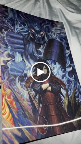 Customer video review of 3D Triple Transition [The Perfect Susanoo] Lenticular Print