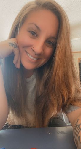 Customer photo review of Faux Septum Ring