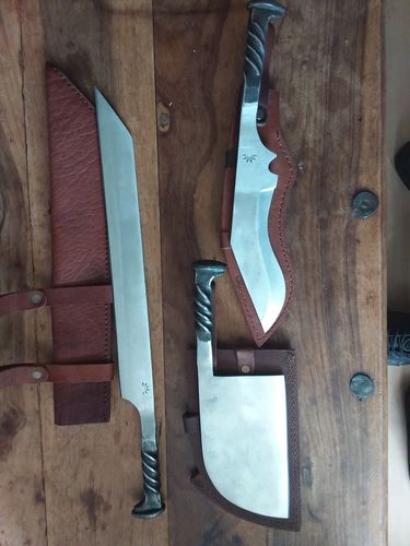 Customer photo review of Rail Spike Seax