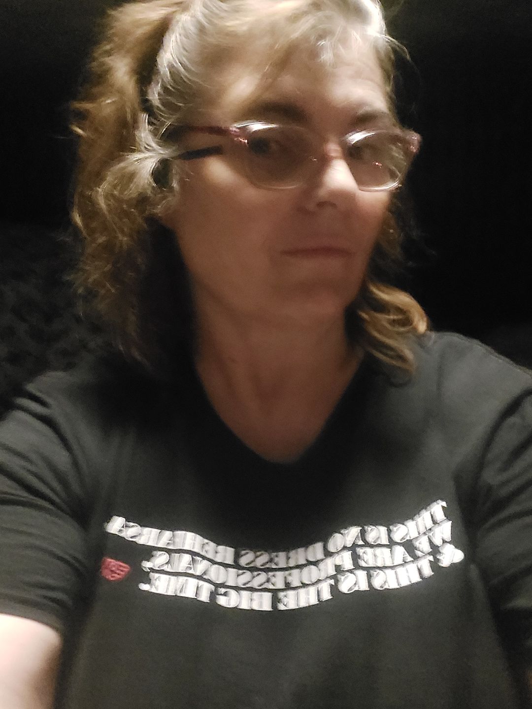 Customer photo review of This Is the Big Time Mens Tee Shirt