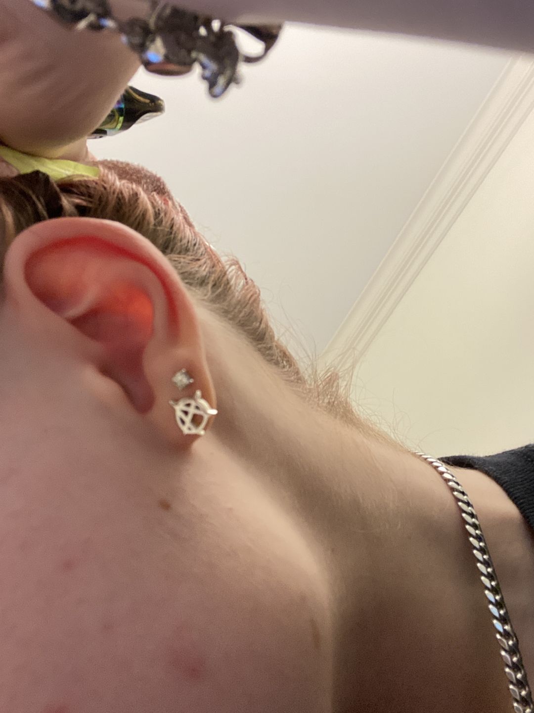 Customer photo review of ANARCHY EARRING