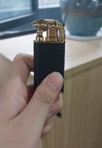 Customer photo review of Rogue™ - Dragon Breath Dual Flame Lighter