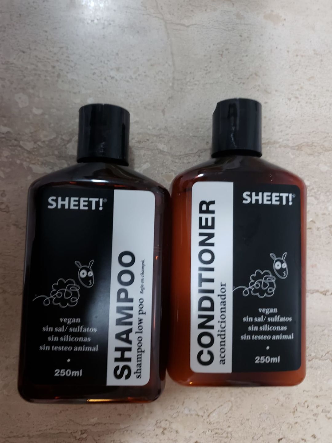 Customer photo review of Shampoo + acondicionador