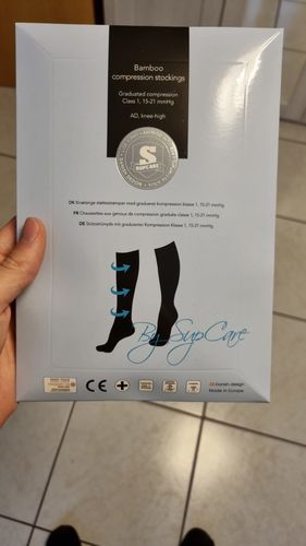 Customer photo review of Stützstrümpfe "Bambus" Einfarbig