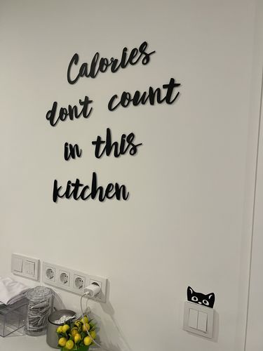Customer photo review of Calories Don't Count In This Kitchen