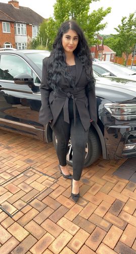 Customer photo review of Ultimate Muse Blazer with Additional Belts | Black