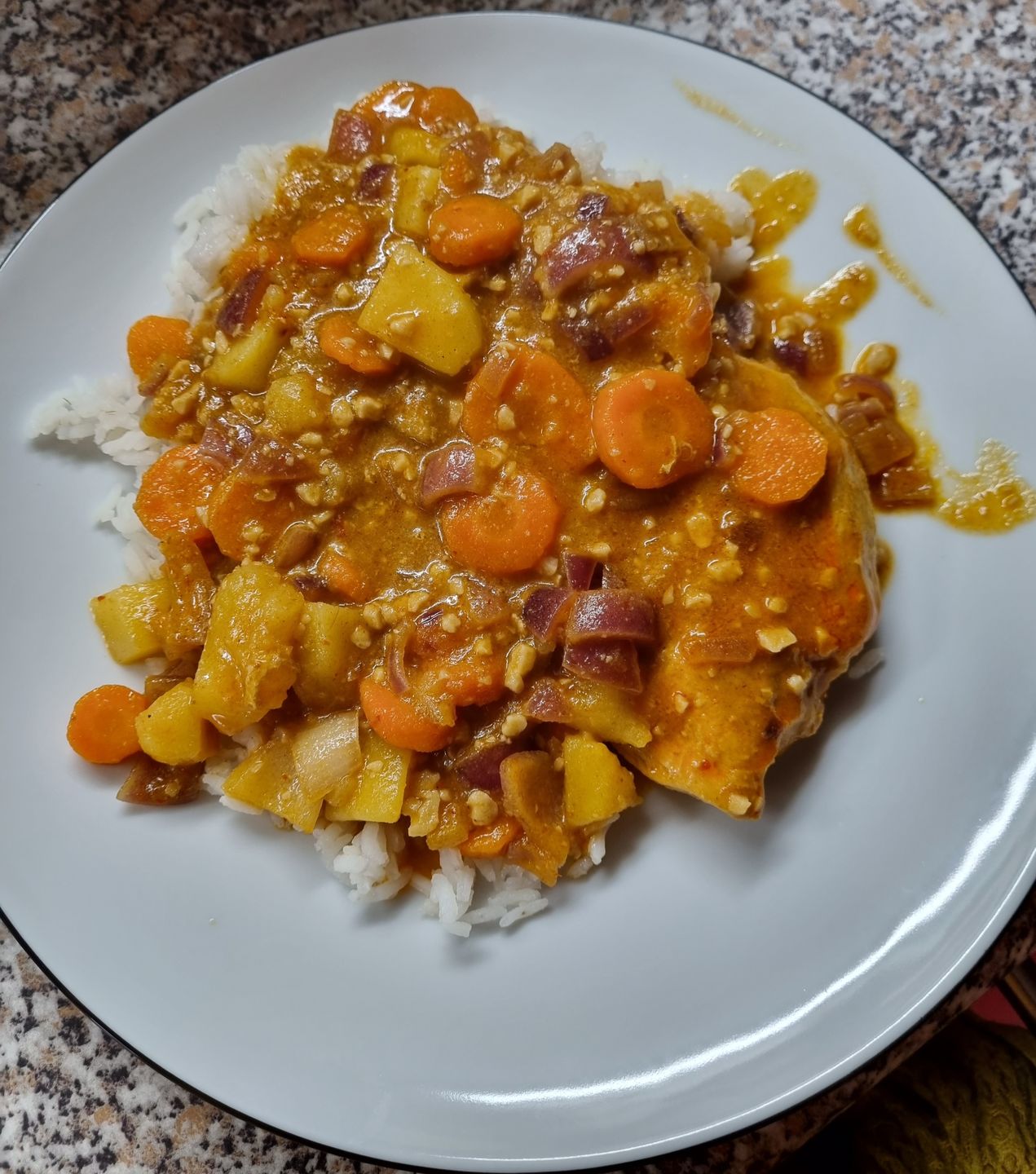 Customer photo review of Massaman Curry Sparpackung (für 3-4 Portionen)